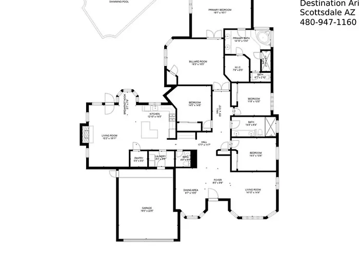 Entertainers Dream In Scottsdale Wpool And Games Holiday home